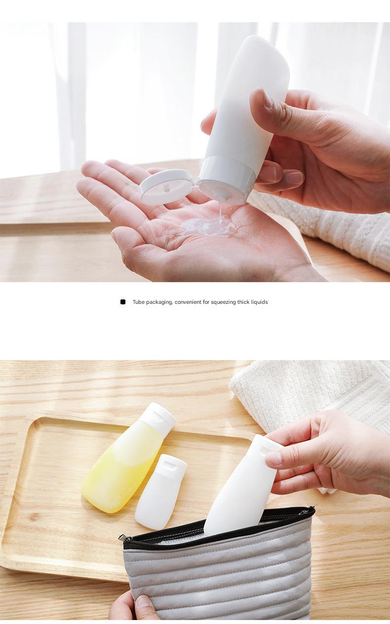 Compact travel lotion bottle
