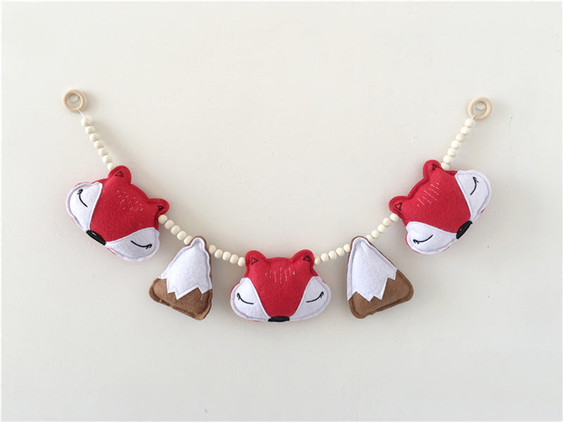Mountain themed nursery hanging decor