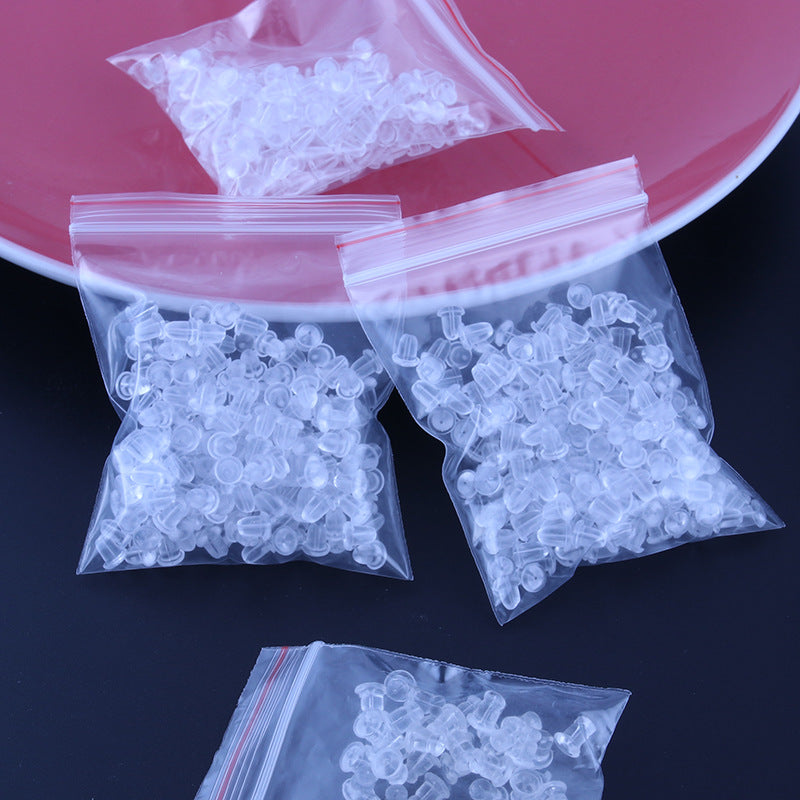 Pack of silicone ear plugs for noise isolation