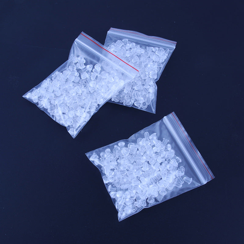 Pack of silicone ear plugs for noise isolation
