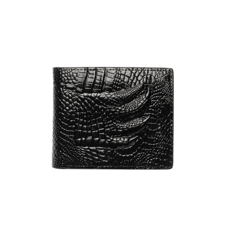 Men's stylish crocodile wallet - image 1