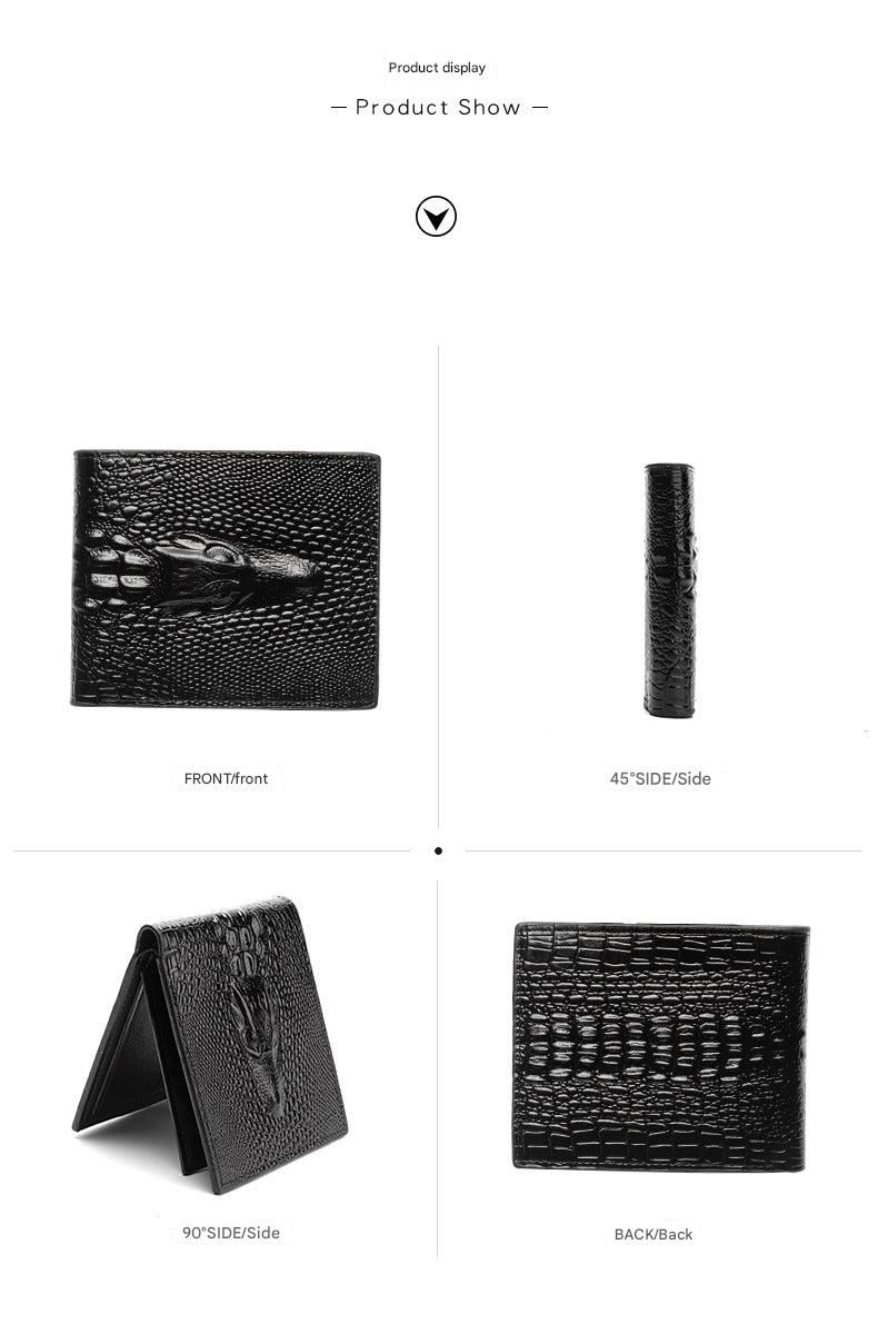 Water-resistant crocodile wallet - image 6