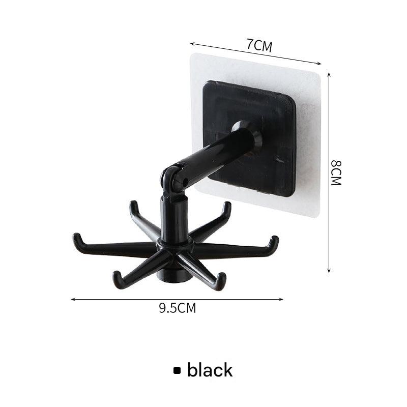 Bathroom hook holding accessories