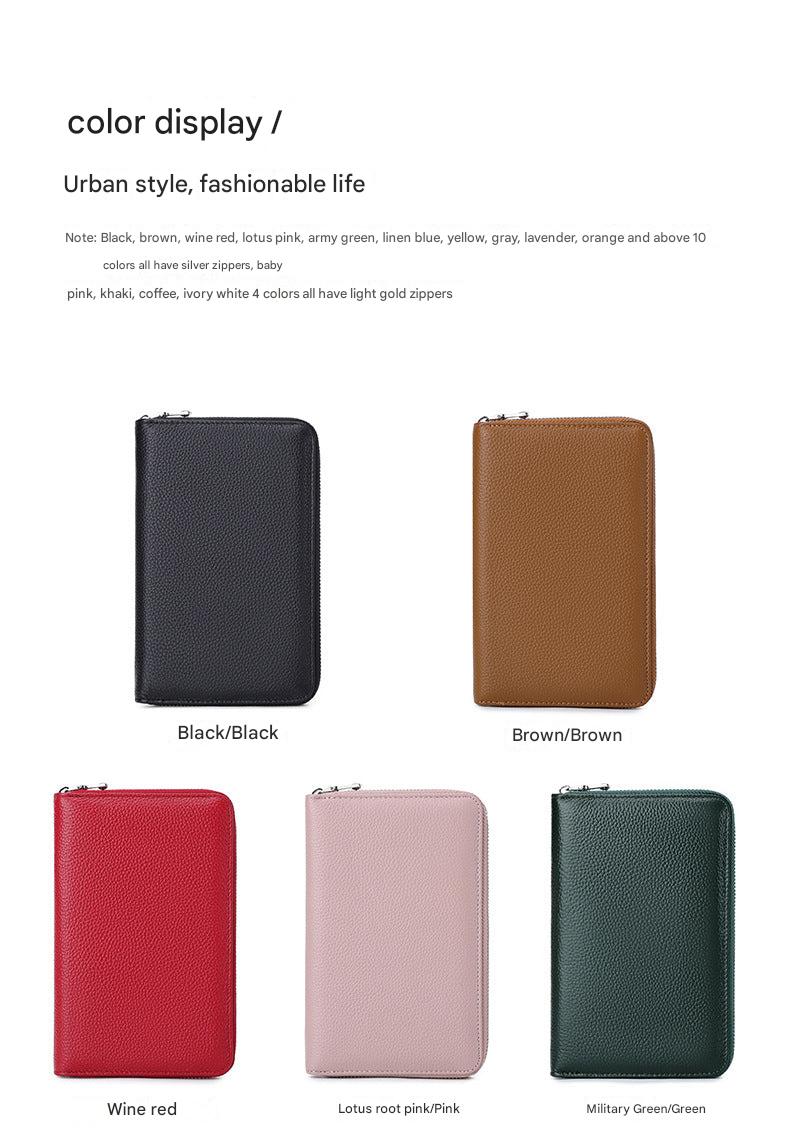 Premium RFID Leather Passport Holder Image 5