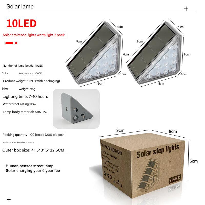 Solar Powered LED Stairway Light Image 2