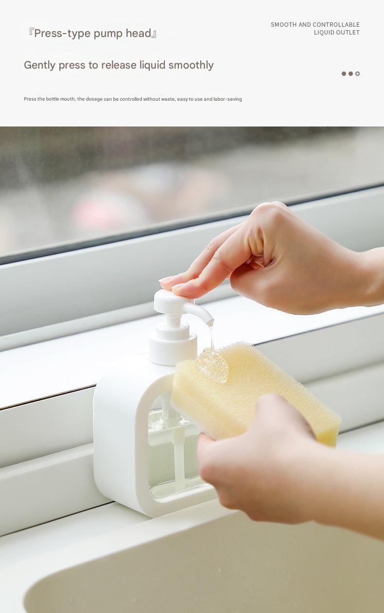 Durable plastic dispensing bottle