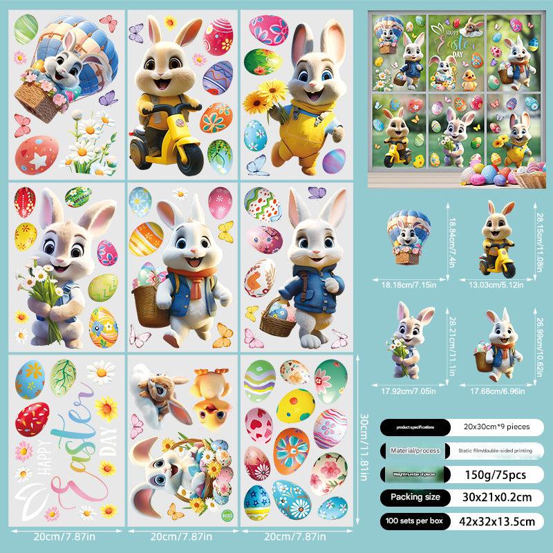 Easter Bunny Window Cling 7