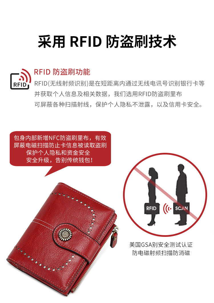waterproof women's wallet in multiple colors