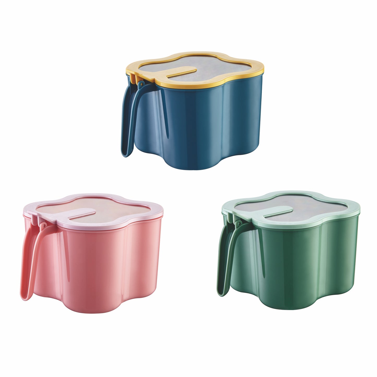 Multifunctional spice container with dust cover