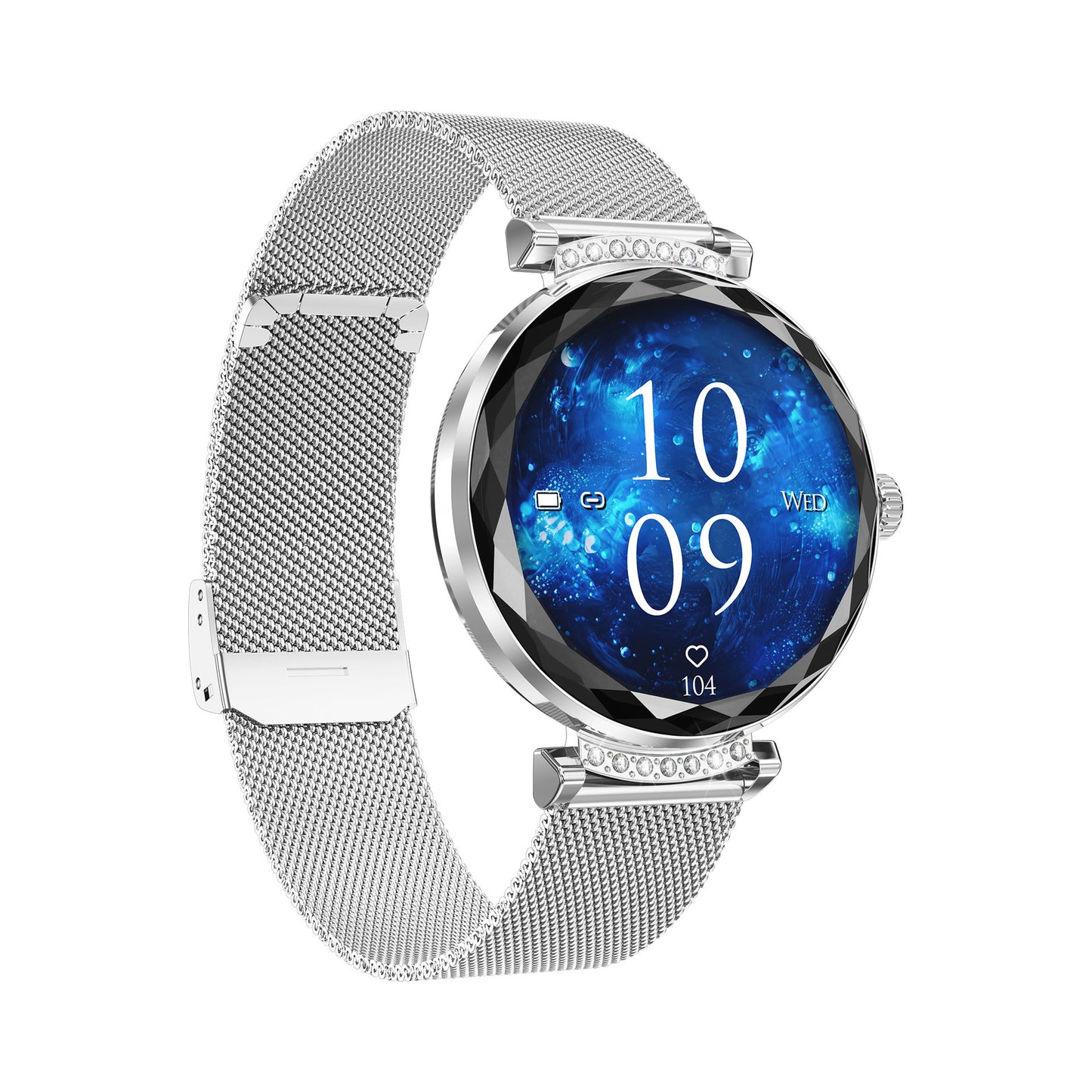 AMOLED screen smart band for health monitoring