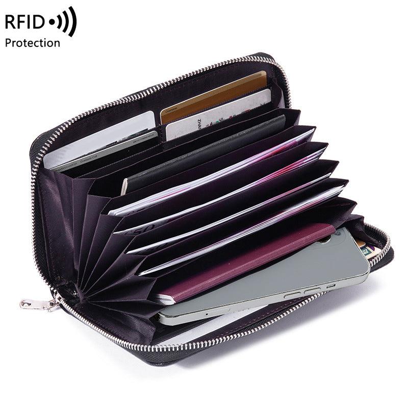 Premium RFID Leather Passport Holder Image 5