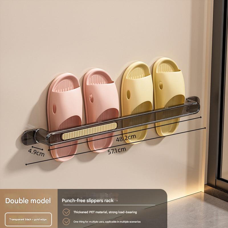 Durable no-drill bathroom organization