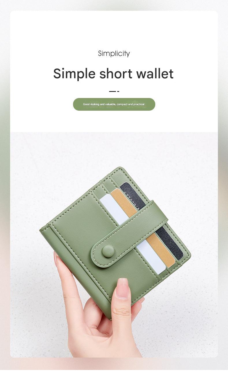 water-resistant wallet in black