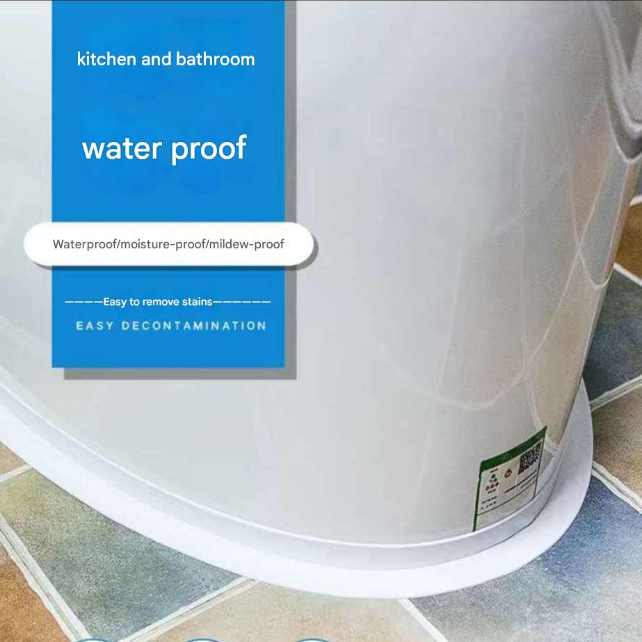 Waterproof adhesive strips for toilets