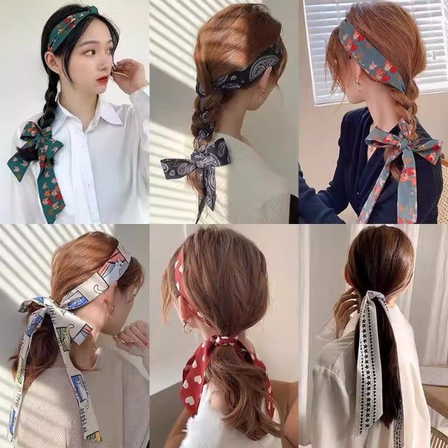 Multi-colored stylish hair tie