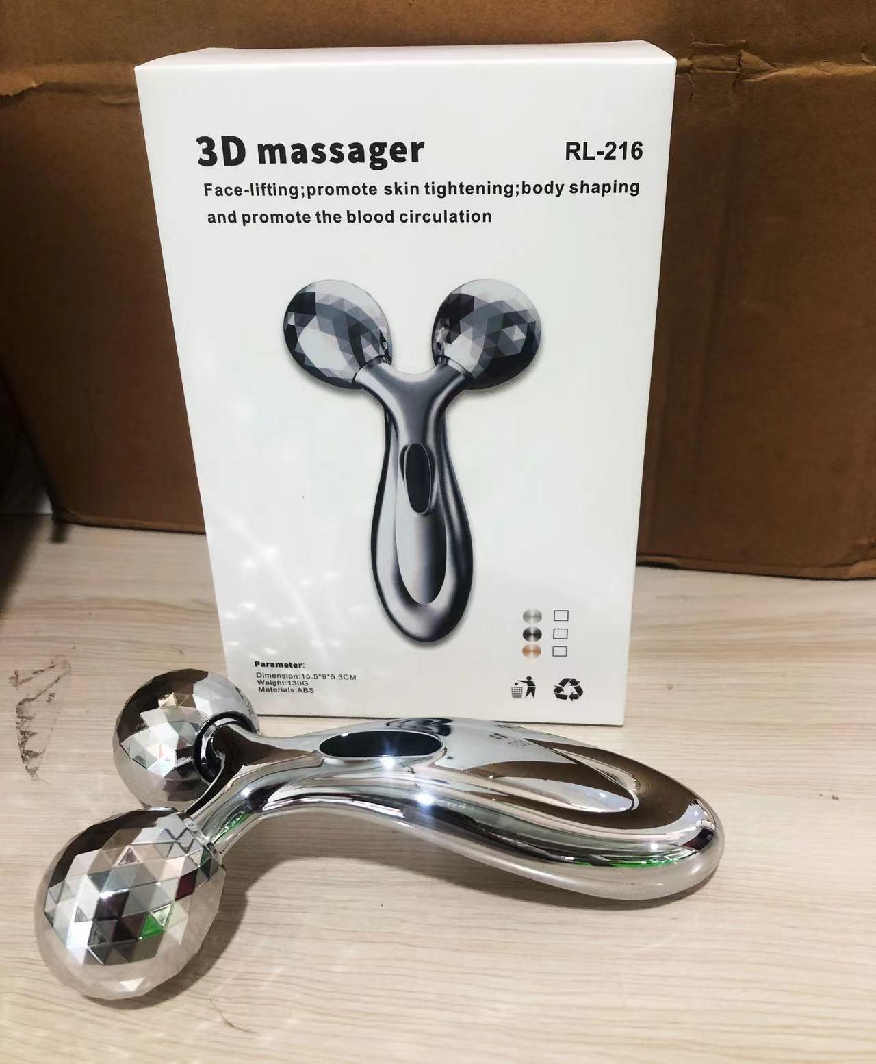 V-face massager with negative ion technology