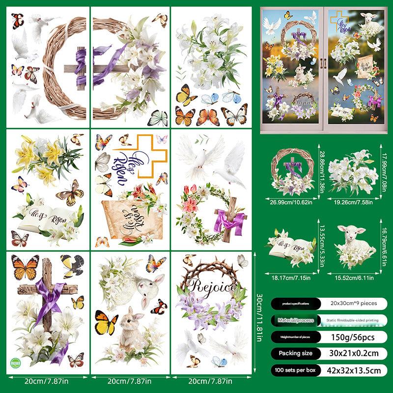 Easter Bunny window sticker design 2
