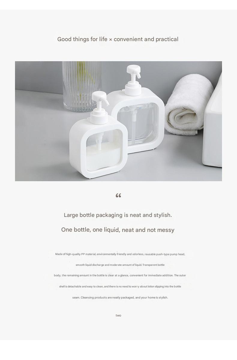 Press pump bottle for shampoo 300ML