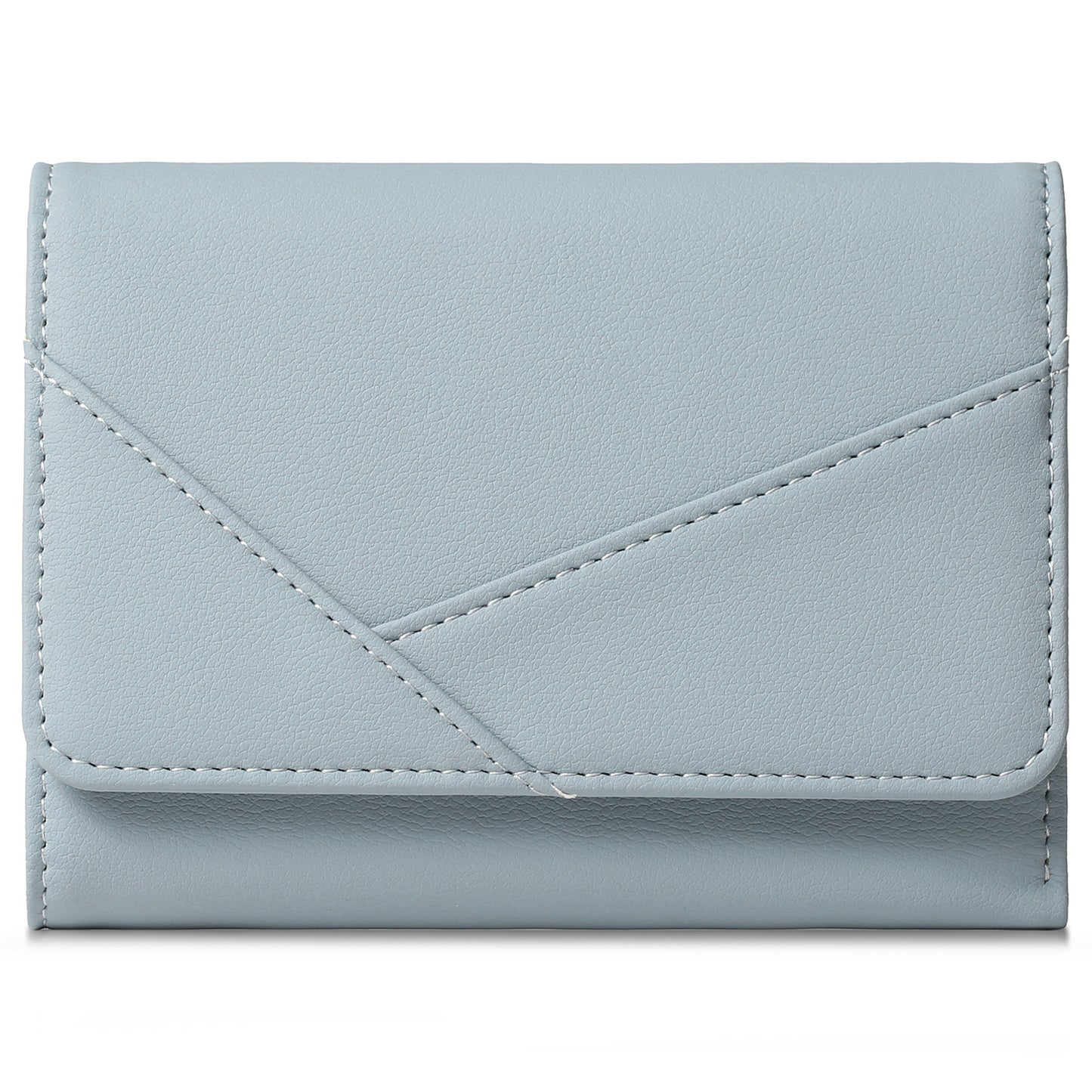 stylish tri-fold wallet in starry black