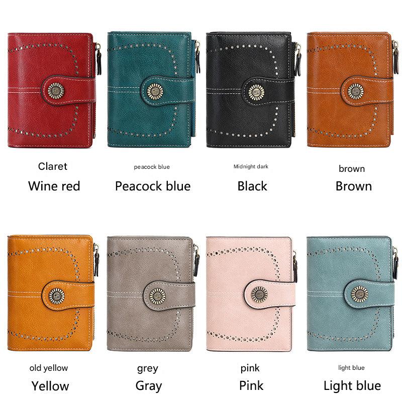 durable PU leather women's wallet
