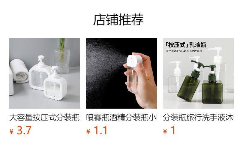 Durable Plastic Bottle for Liquid Soap Image 3
