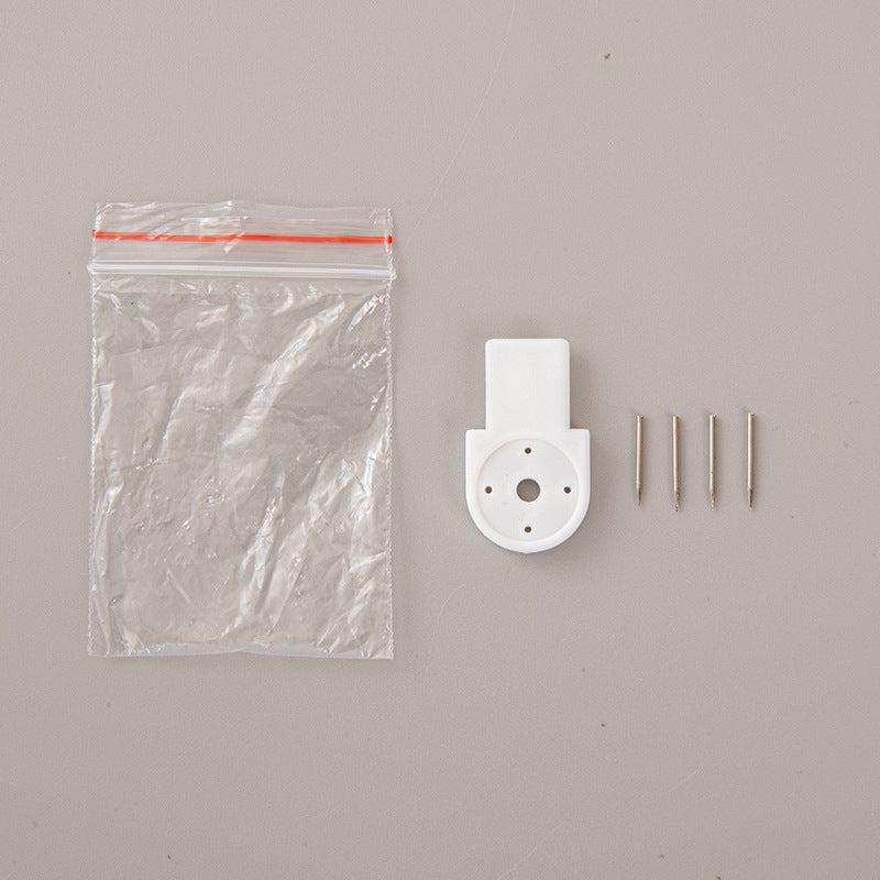 Durable plastic hooks for picture frames