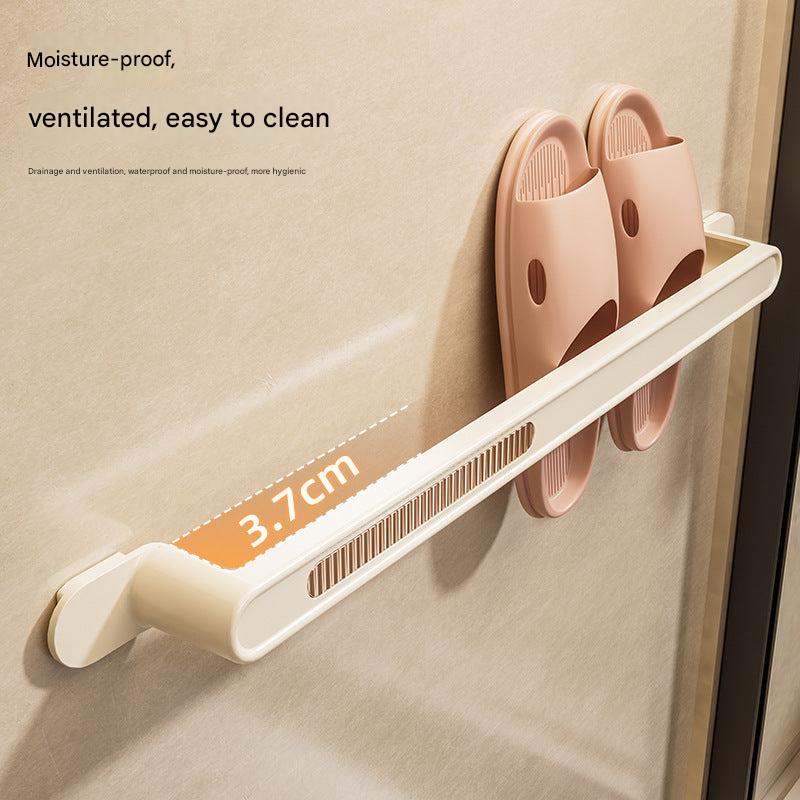 Durable no-drill bathroom organization