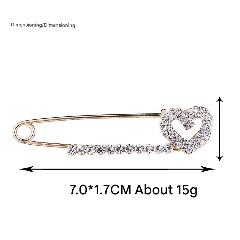 Elegant Anti-Slip Brooch Pin for Women - Image 1