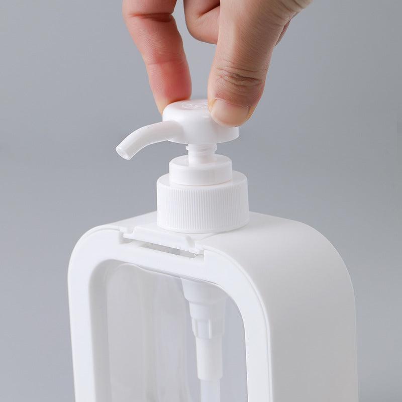 Travel-friendly liquid soap pump