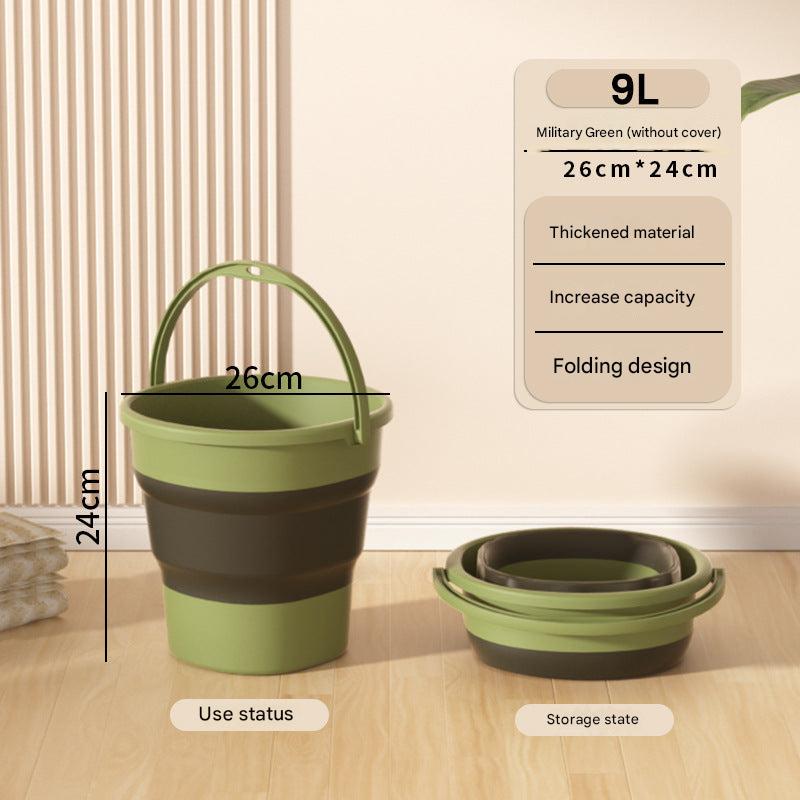 Foldable outdoor water bucket image 1