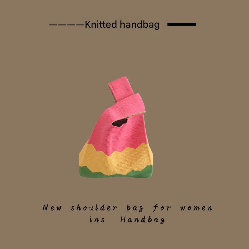 Knitted Tote Bag Color Variants