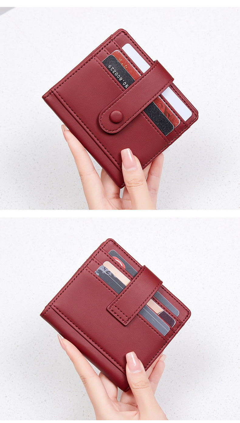 water-resistant wallet in black