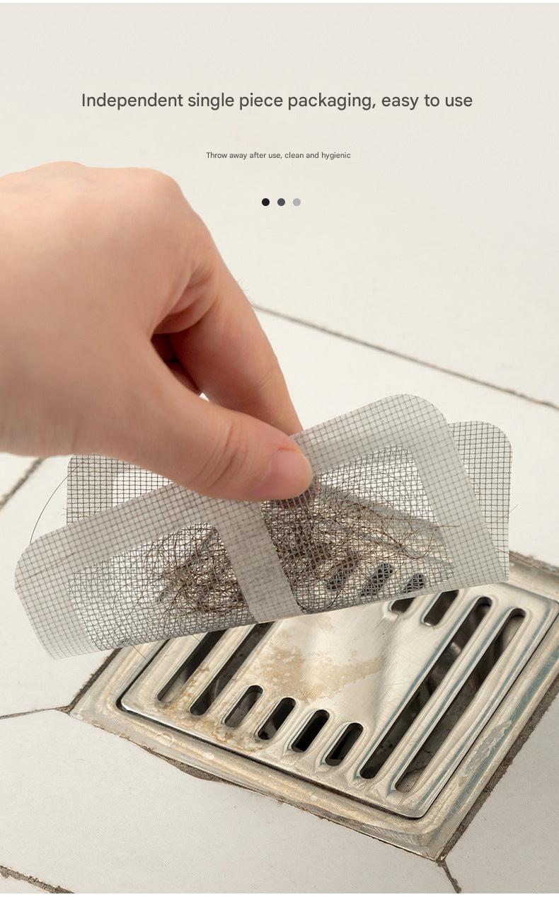 Pack of disposable drain mats