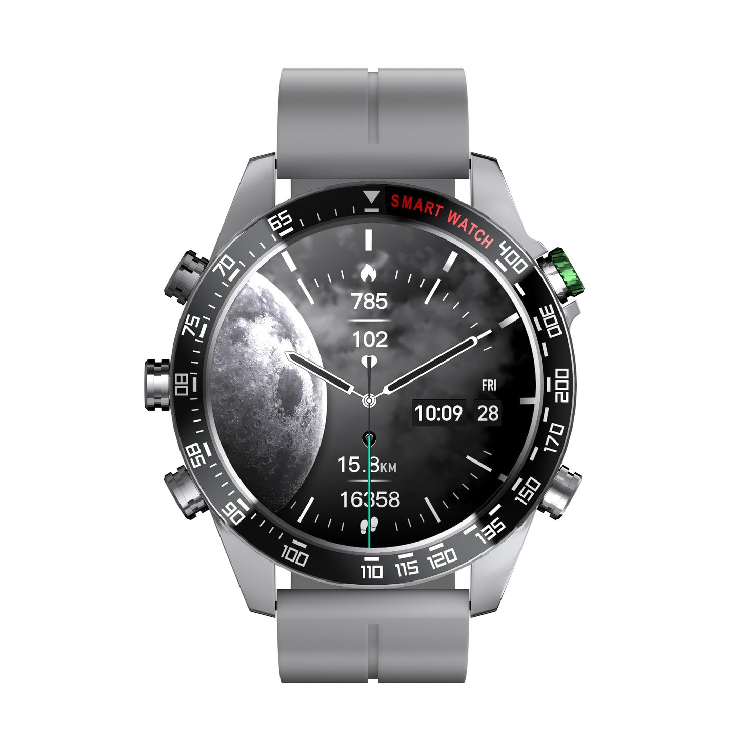 Smartwatch Close Up of Materials