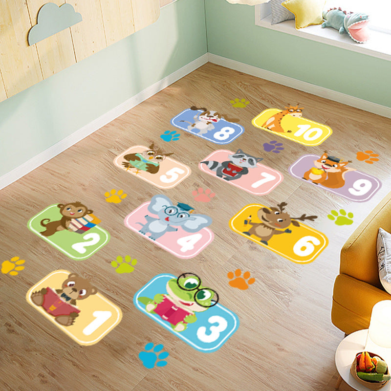 Self-adhesive hopscotch game sticker - image 4