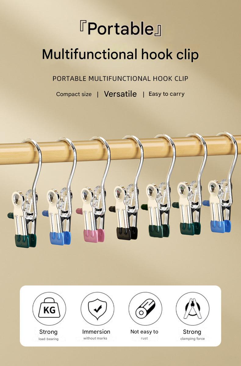 Multi-functional clip in various colors
