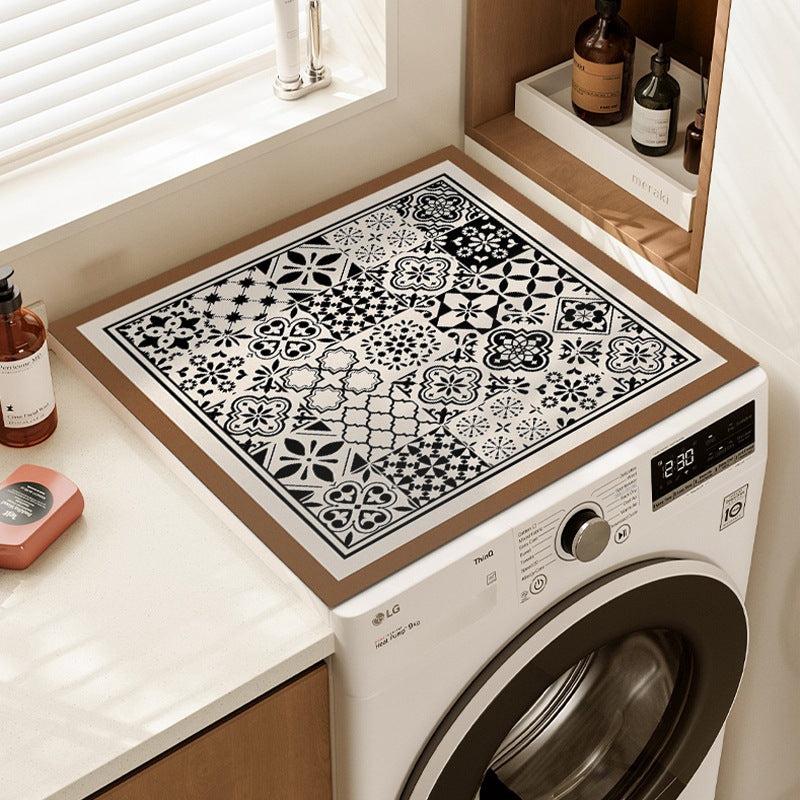 Waterproof retro washing machine cover - image 1