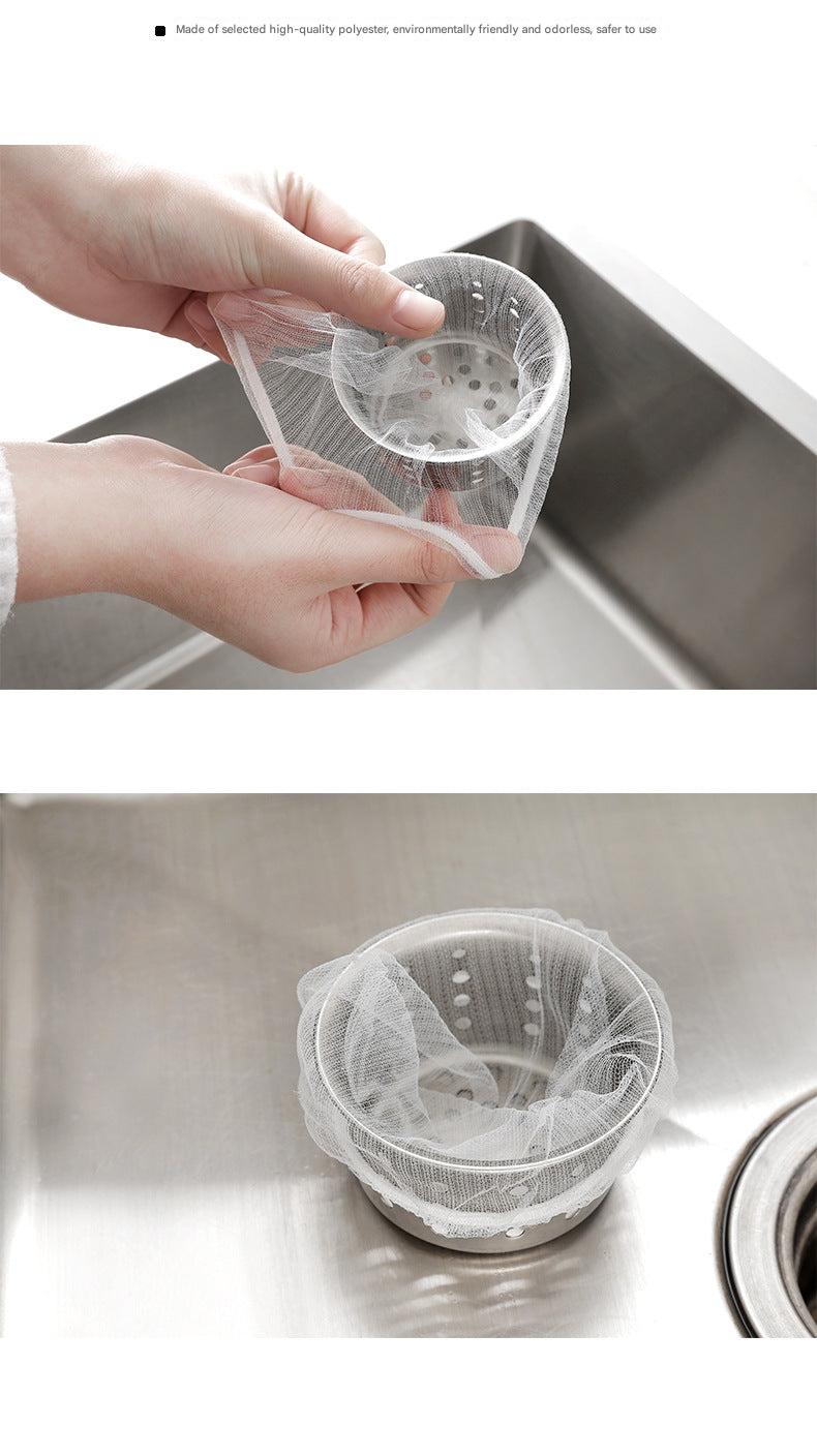 Kitchen sink drain filter bags for waste disposal - image 1
