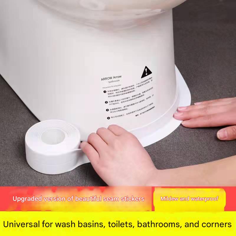 Kitchen countertop seal tape installation