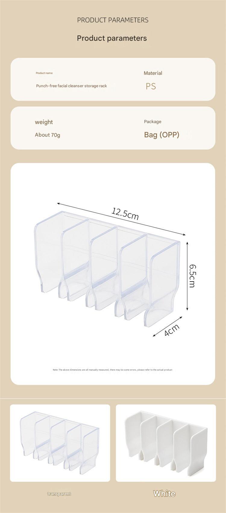 Installation video of bathroom organizer