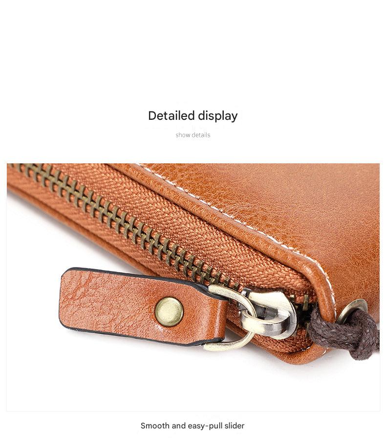 RFID women's wallet in black color