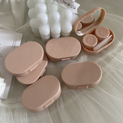 High-quality plastic lens case - various colors