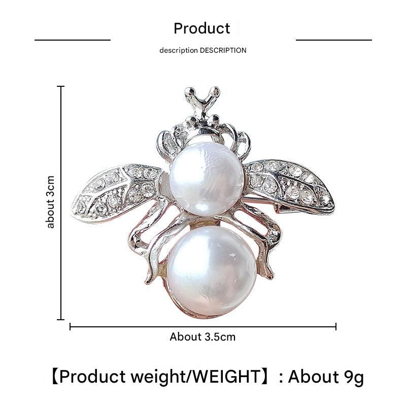 Sparkling Bee Brooch Fashion Accessory Image 10