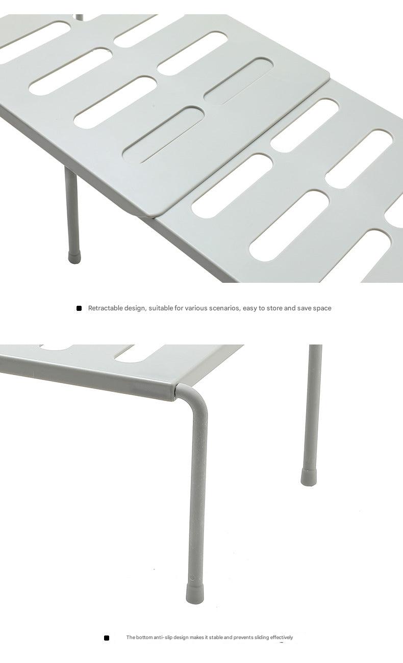 Plastic Shoe Rack Side View Image 2