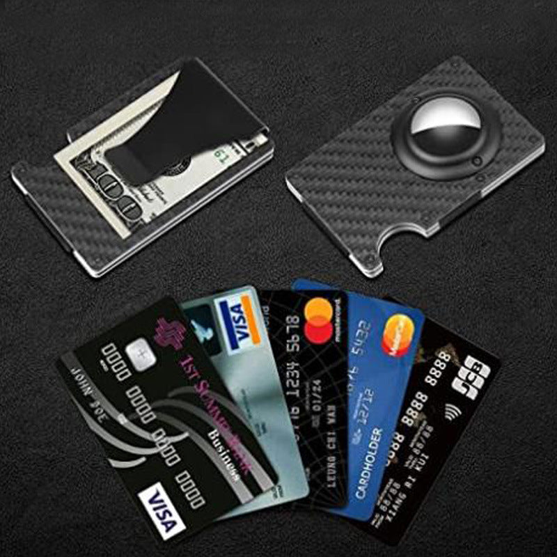 Customer using RFID blocking wallet on the go - Image 10