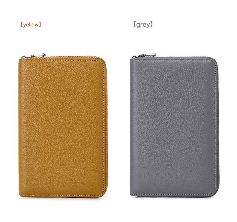 Premium RFID Leather Passport Holder Image 6