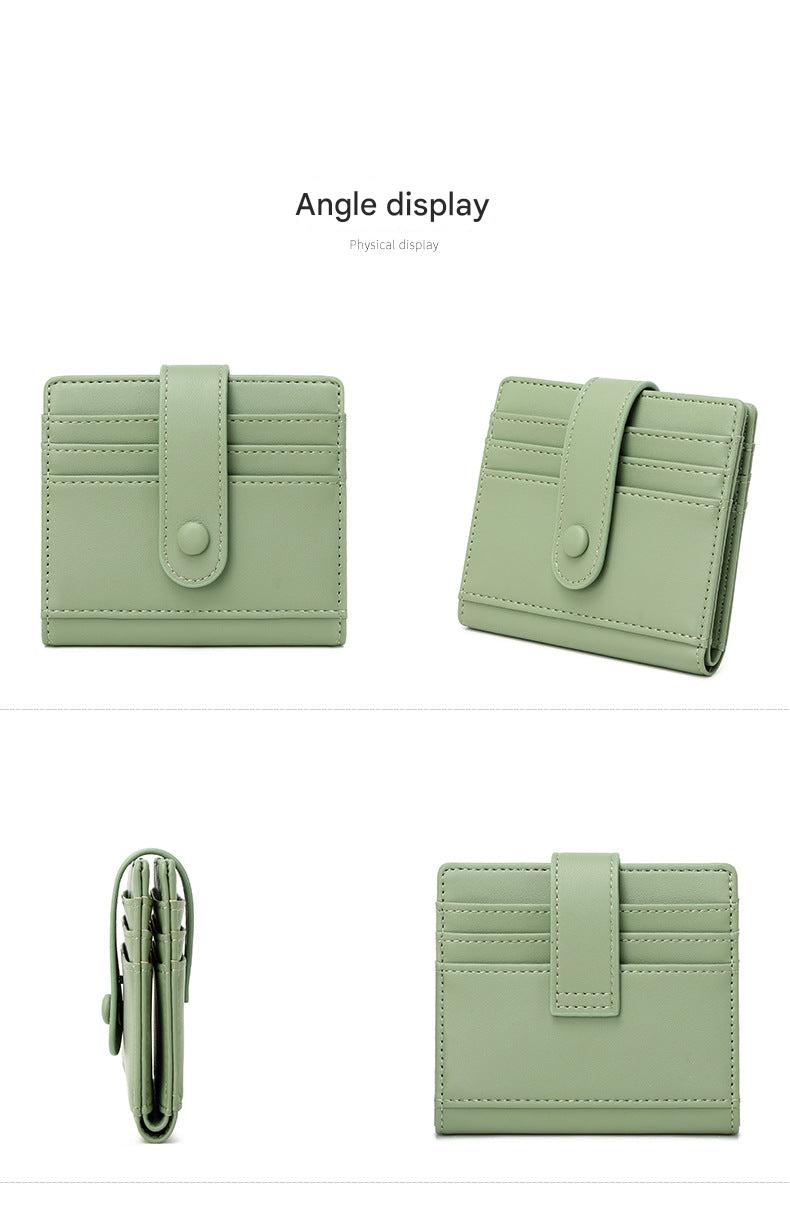 water-resistant wallet in black
