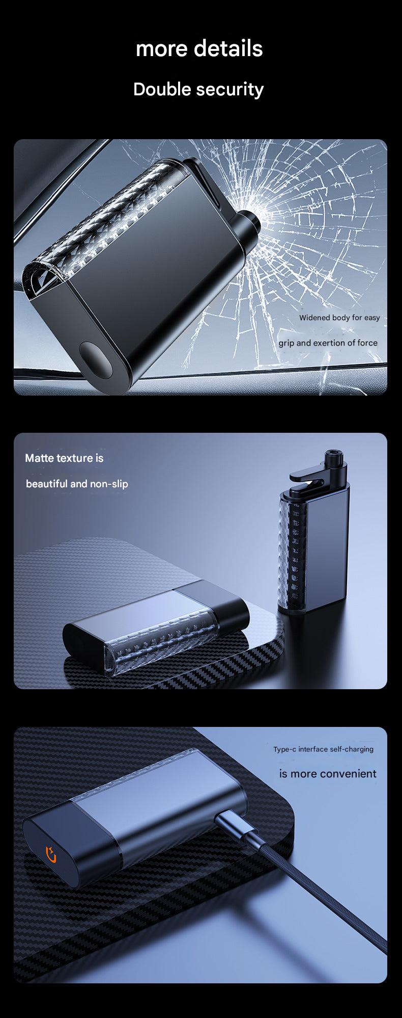 Multifunctional car escape tool