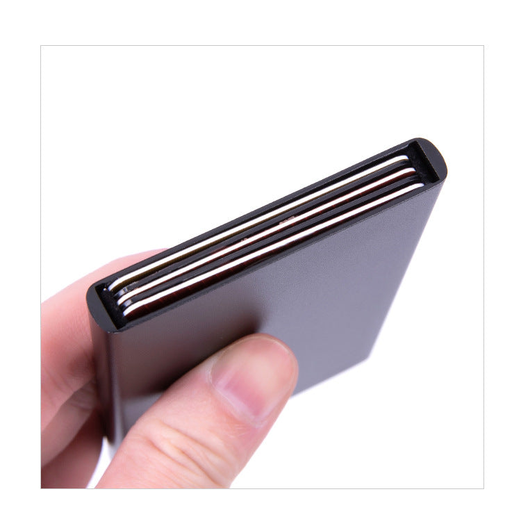 RFID card holder - front view