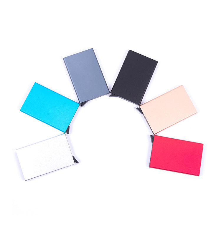 RFID card holder in gray color